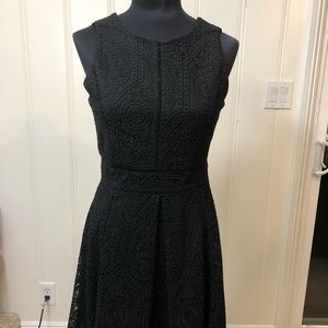 NWOT Adelyn Rae black lace sleeveless dress